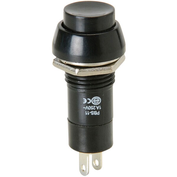 Main product image for SPST Round Push Button Switch Click On/Click Off 060-620